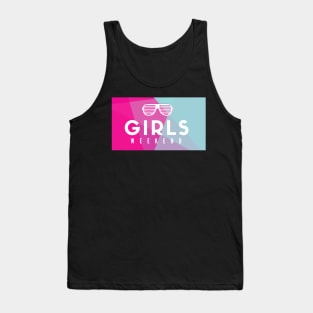 Girls Weekend Retro Neon Tank Top